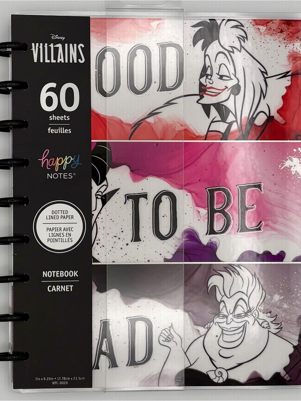 The Happy Planner Disney Villains Classic Notebook NEW